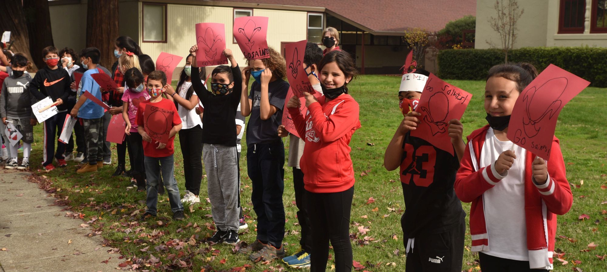 St. Helena Elementary School kids